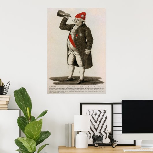 Poster Louis XVI (Bureau à domicile)