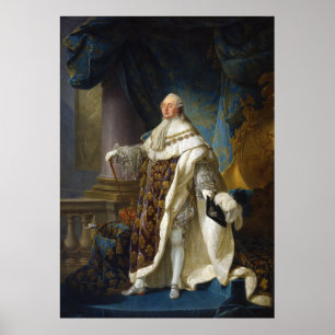 Poster Louis XVI King of France and Navarre (1754-1793)