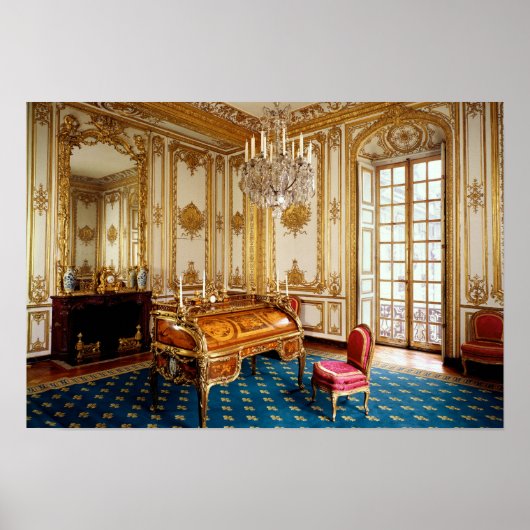 Poster Louis XV's Private Study, 1753-60 (Devant)