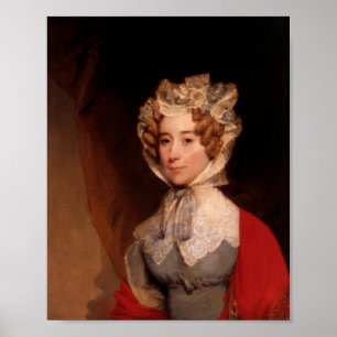Poster Louisa Adams Portrait