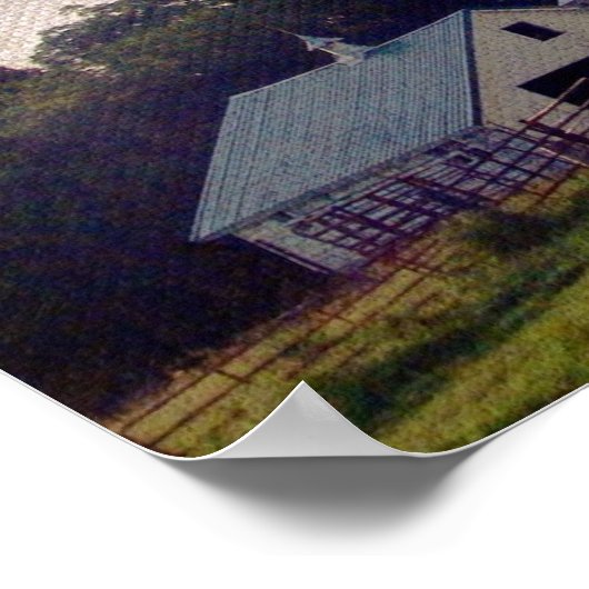 Poster Louisa County Barns (Coin)