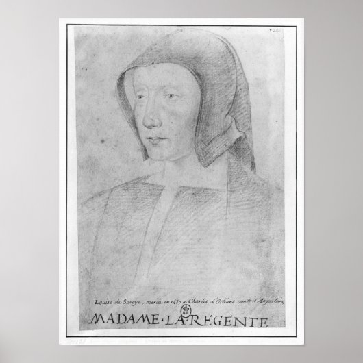 Poster Louise de Savoie (Devant)