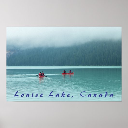 Poster Louise Lake, Canada (Devant)
