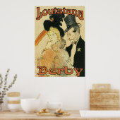Poster Louisiana Derby (Cuisine)