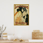 Poster Louisiana Derby (Cuisine)