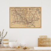 Poster Louisiane 9 (Cuisine)