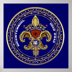 Poster Louisiane bicentenaire