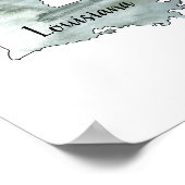 Poster Louisiane Illustration (Coin)