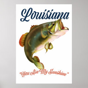 Poster Louisiane "tu es mon soleil"