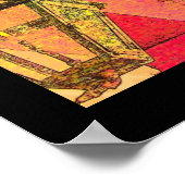 Poster Louisiane Vieux Carre (Coin)