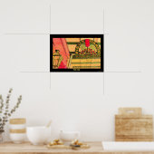 Poster Louisiane Vieux Carre (Cuisine)