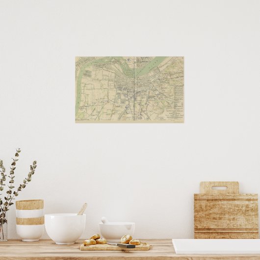 Poster Louisville (Cuisine)