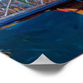 Poster Louisville Colorful Skyline Abstrait Art (Coin)