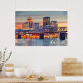 Poster Louisville, Kentucky, USA (Cuisine)