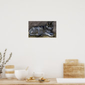 Poster Loup (Cuisine)