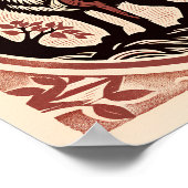 Poster Loup amoureux art nature amour Loups (Coin)