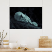 Poster Loup arctique (blanc) (Cuisine)