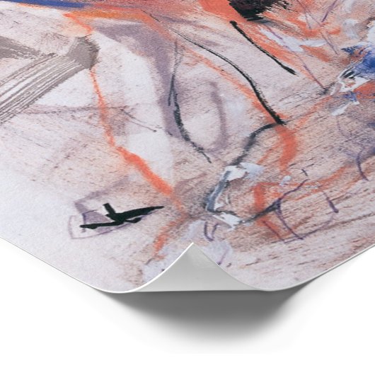 Poster Loup assis 2000 (Coin)