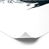 Poster Loup averti (Coin)