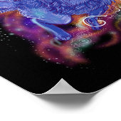 Poster Loup cosmique (Coin)