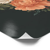 Poster Loup de Cottagecore (Coin)