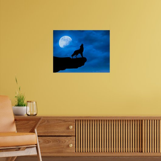 Poster Loup de Nuit (Salon 2)