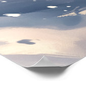 Poster Loup en hiver (Coin)