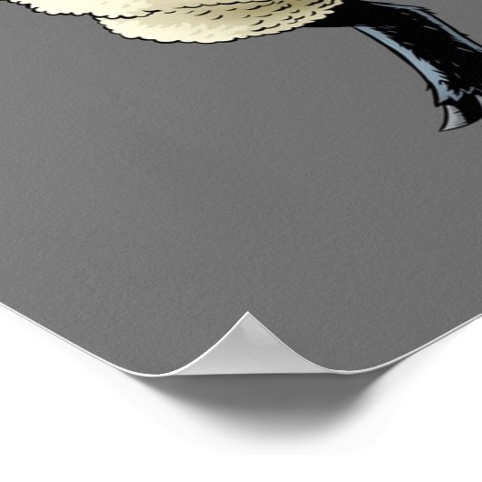 Poster Loup en moutons (Coin)