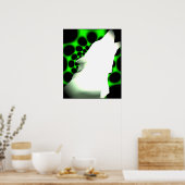 Poster Loup hurler (Cuisine)