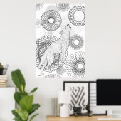 Poster Loup Intelligent (Bureau à domicile)