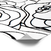 Poster Loup Intelligent (Coin)