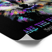 Poster Loup Les cicatrices Que Vous Ne Pouvez Pas Voir So (Coin)