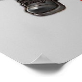 Poster loup loup loup (Coin)