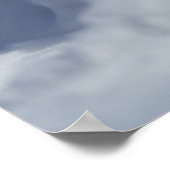 Poster Loup solitaire en neige (Coin)