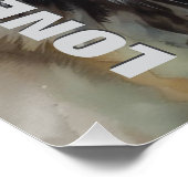 Poster Loup solitaire masculin de Sigma (Coin)