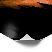 Poster Loup solitaire. Soul sauvage (Coin)