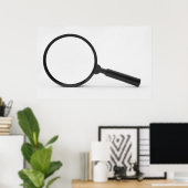 Poster loupe (Bureau à domicile)