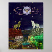 Poster Loups (Devant)