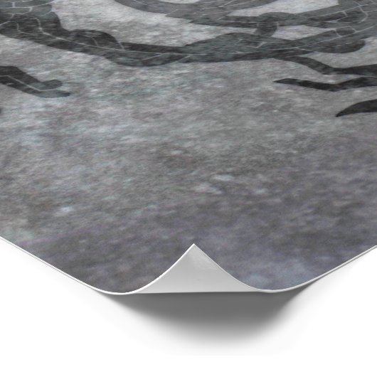 Poster Loups celtes (Coin)