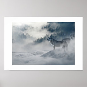 Poster Loups de l'affiche