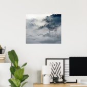 Poster Loups de l'affiche (Bureau à domicile)