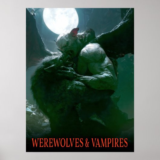 Poster Loups-garous & Vampires - Dominance (Devant)
