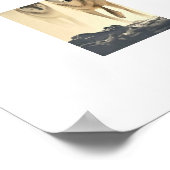 Poster Loups Yellowstone (Coin)