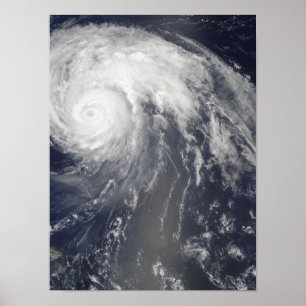 Poster L'ouragan Bill au large des Bermudes