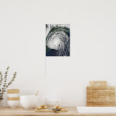 Poster L'ouragan Earl au large du centre-Atlantique (Cuisine)