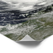 Poster L'ouragan Tomas sur les Petites Antilles (Coin)