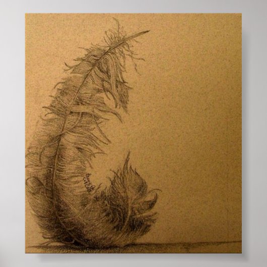 Poster Lourde comme une plume (Devant)