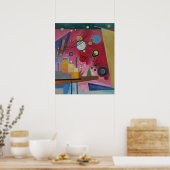 Poster Lourde Rouge de Wassily Kandinsky (Cuisine)