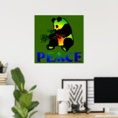 Poster L'ours du Panda Peace (Bureau à domicile)