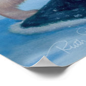 Poster L'ours polaire et la princesse de neige (Coin)